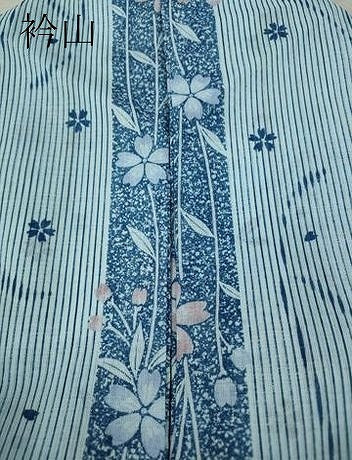 平和屋着物＊夏物 小紋 紗 舞花間道 洗える着物 CAAW3146ut