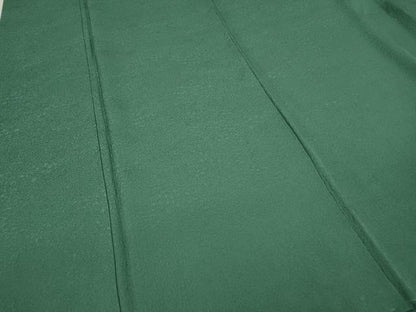 平和屋着物●上質な色無地　草花地紋　青磁色　正絹　逸品　未使用　CAAW3160ut