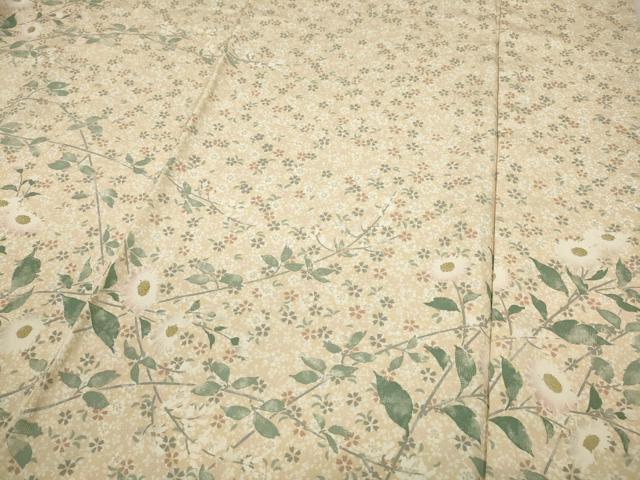 平和屋着物●訪問着 枝花文 金彩 正絹 逸品 CAAW3171ut