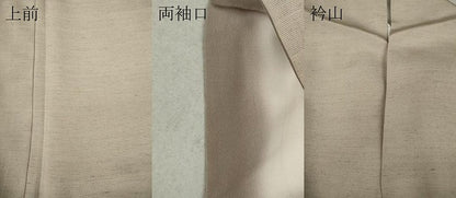 平和屋着物●訪問着 紬地 霞文 金銀彩 正絹 逸品 CAAW3180ut