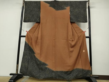 平和屋着物●ファッションデザイナー 花井幸子 訪問着 霞文 暈し染め 正絹 逸品 CAAW3182ut