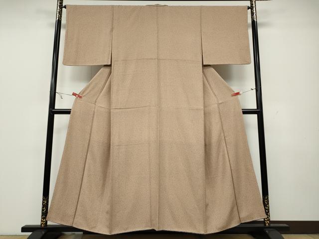 平和屋着物●上質な小紋 大小あられ 正絹 逸品 CAAW3191ut