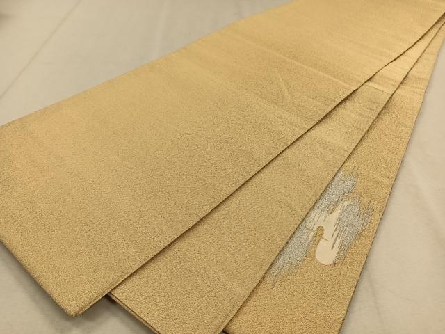 平和屋着物◎太鼓柄袋帯　綴れ　霞文　金銀糸　正絹　逸品　CAAW3249qv