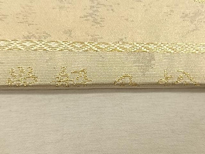 平和屋着物◎六通柄袋帯　常盤乃松　金糸　正絹　逸品　CAAW3259qv