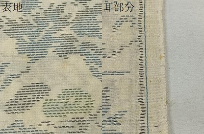 平和屋着物＊夏物 本場大島紬 反物 夏大島 白大島 風景文 着尺 逸品 未使用 CAAW3413qv