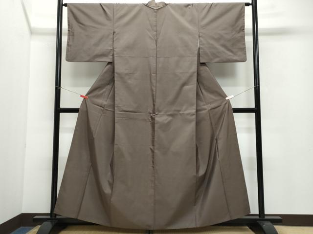 平和屋着物●上質なお召 吉祥文 正絹 逸品 CAAW3602vf