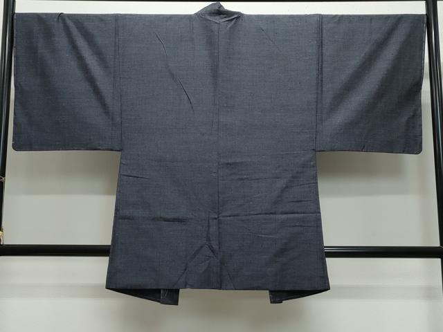 平和屋着物●男性 紬 アンサンブル 霞文 正絹 逸品 CAAW3606vf