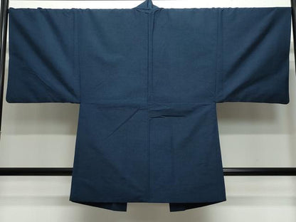 平和屋着物●男性 紬 アンサンブル 褐返色 正絹 逸品 CAAW3609vf