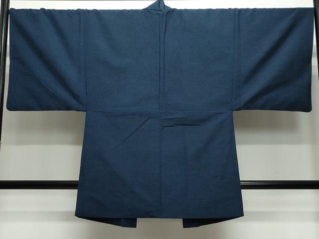 平和屋着物●男性 紬 アンサンブル 褐返色 正絹 逸品 CAAW3609vf