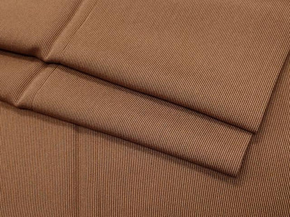 平和屋着物●江戸小紋　万筋　檜皮色×黒茶色　正絹　逸品　CAAW3636vf