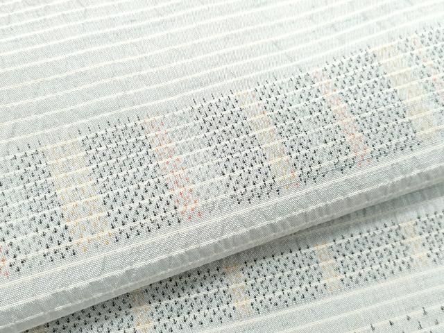 平和屋着物●訪問着 本場大島紬 横段文 正絹 逸品 CAAW3680vf