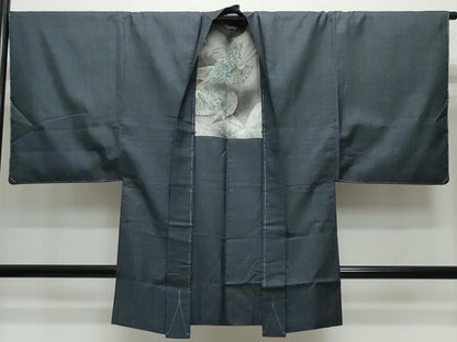 平和屋着物●男性　本場大島紬　アンサンブル　80亀甲　総詰め　正絹　逸品　CAAW3687vf