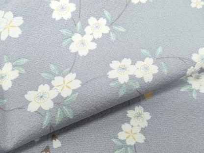 平和屋着物●上質な小紋 枝桜文 やまと誂製 正絹 逸品 CAAW3695vf