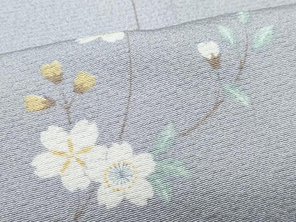 平和屋着物●上質な小紋 枝桜文 やまと誂製 正絹 逸品 CAAW3695vf