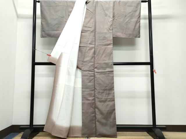 平和屋着物●上質な紬　作家物　霞文　正絹　逸品　CAAW3701vf