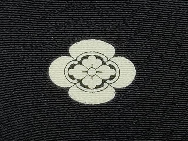 平和屋着物●豪華黒留袖　佐賀錦　駒刺繍　更紗花唐草文　金彩　正絹　逸品　CAAW3709vf