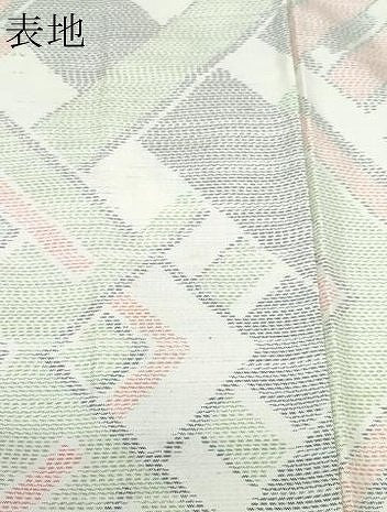 平和屋着物●本場大島紬 幾何学文様 正絹 逸品 CAAW3730vf