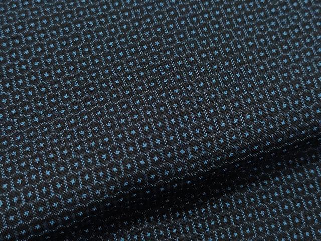 平和屋着物●男性 本場大島紬 アンサンブル 100亀甲 総詰め 正絹 逸品 CAAW3773vf