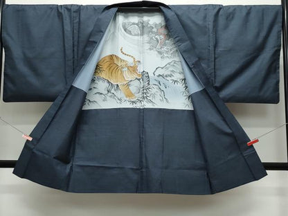 平和屋着物●男性 本場大島紬 アンサンブル 100亀甲 総詰め 正絹 逸品 CAAW3773vf