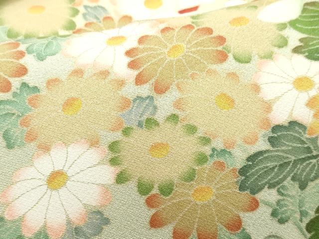 平和屋着物●豪華色留袖 作家物 乱菊草花文 正絹 逸品 CAAW3778vf