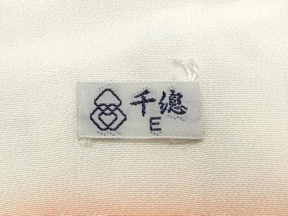 平和屋着物●創業460年・千總　振袖　草花文　金彩　正絹　逸品　CAAW3799vf