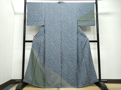 平和屋着物●訪問着 花唐草文 正絹 逸品 CAAW3827vf
