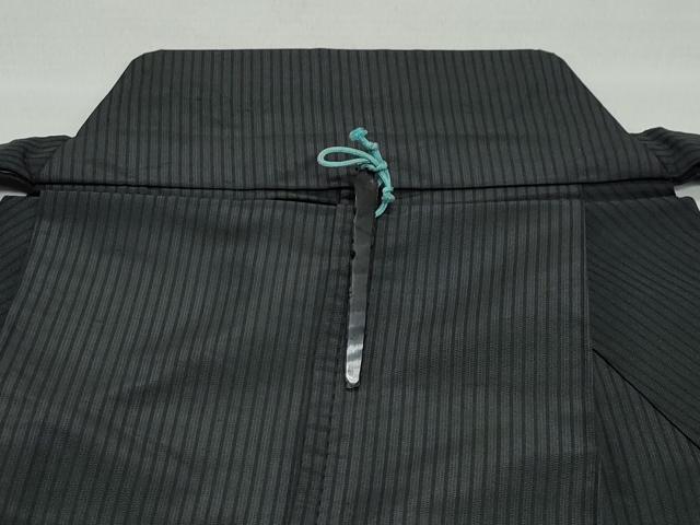 平和屋着物●男性　馬乗り袴　間道　正絹　逸品　CAAW3870vf