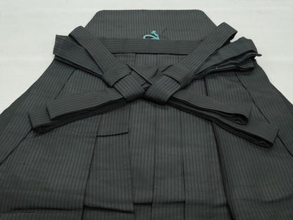 平和屋着物●男性　馬乗り袴　間道　正絹　逸品　CAAW3870vf