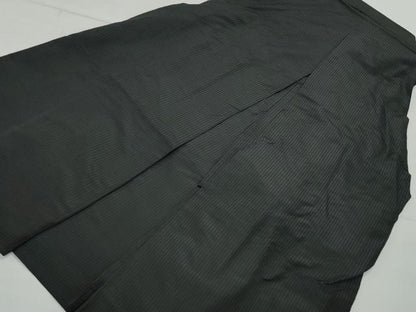 平和屋着物●男性　馬乗り袴　間道　正絹　逸品　CAAW3870vf