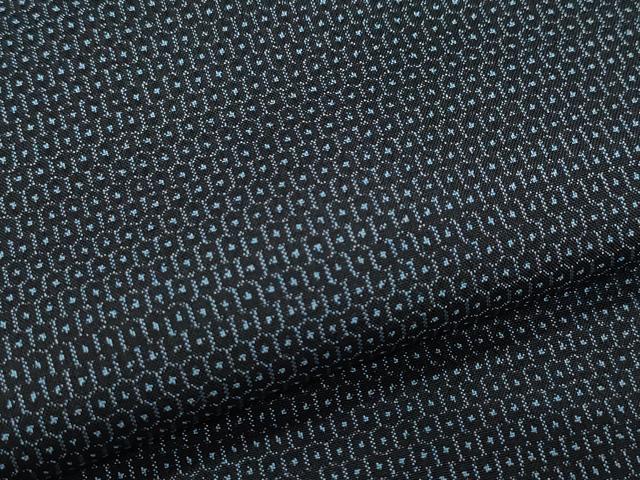 平和屋着物●男性 本場大島紬 アンサンブル 100亀甲 総詰め 正絹 逸品 CAAW3871vf