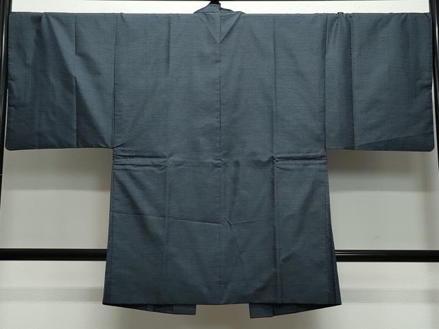 平和屋着物●男性 本場大島紬 アンサンブル 100亀甲 総詰め 正絹 逸品 CAAW3871vf