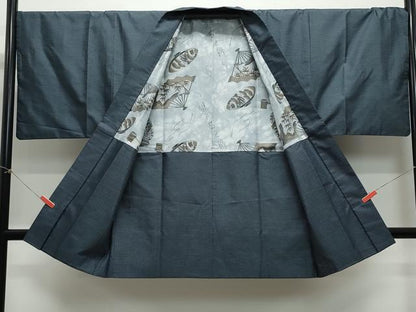 平和屋着物●男性 本場大島紬 アンサンブル 100亀甲 総詰め 正絹 逸品 CAAW3871vf