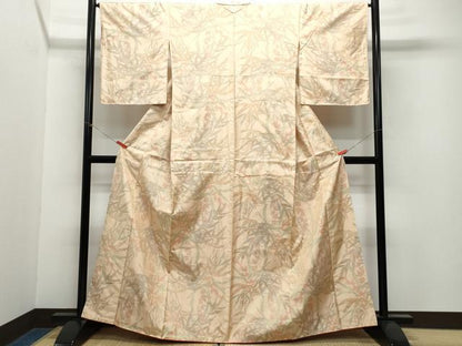 平和屋着物●本場大島紬 笹 藤 正絹 逸品 CAAW3908vf