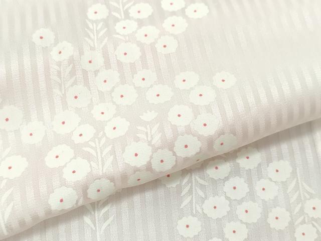 平和屋着物●長襦袢 無双仕立て 草花文 暈し染め 正絹 逸品 CAAW3939vf