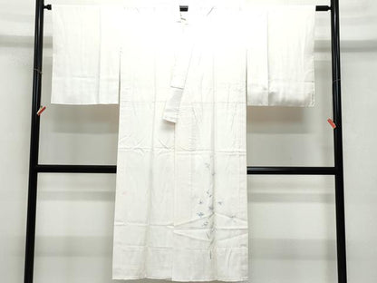 平和屋着物●内嶋さつき 長襦袢 無双仕立て 草花文 正絹 逸品 CAAW3940vf
