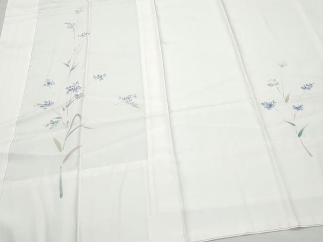 平和屋着物●内嶋さつき 長襦袢 無双仕立て 草花文 正絹 逸品 CAAW3940vf