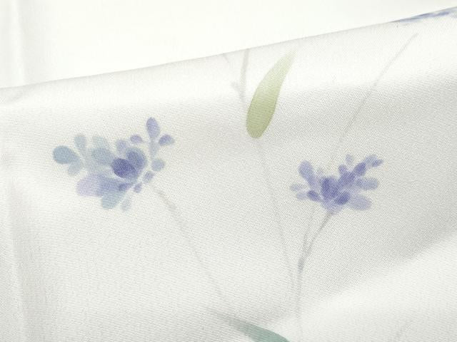 平和屋着物●内嶋さつき 長襦袢 無双仕立て 草花文 正絹 逸品 CAAW3940vf