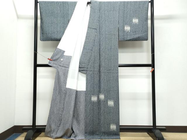 平和屋着物●訪問着　鹿の子文　まるやま扱い　正絹　逸品　CAAW3974vf