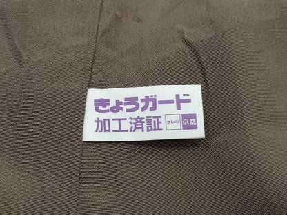 平和屋着物●訪問着 駒刺繍 吉祥花文 金糸 鬼しぼ縮緬 正絹 逸品 CAAW3978vf
