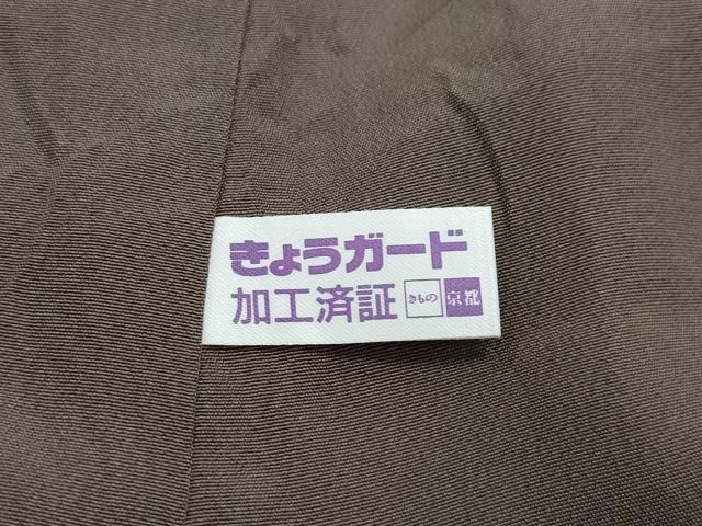 平和屋着物●訪問着 駒刺繍 吉祥花文 金糸 鬼しぼ縮緬 正絹 逸品 CAAW3978vf