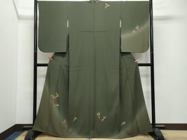 平和屋着物●訪問着 成り物 暈し染め 正絹 逸品 CAAW3983vf