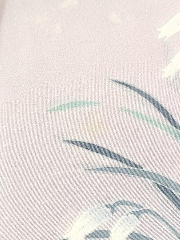 平和屋着物●訪問着 友禅 枝花文 暈し染め 正絹 逸品 CAAW4465hy