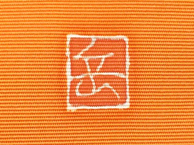 平和屋着物●本加賀友禅作家　東藤岳　塩瀬　九寸開き名古屋帯　枝花文　金彩　正絹　逸品　CAAW4586hy