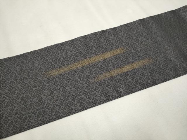 平和屋着物●九寸名古屋帯 刺繍 寿地文 金彩 正絹 逸品 CAAW4705hy