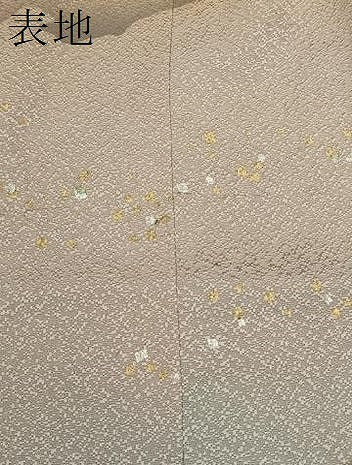 平和屋着物∞道行コート 箔散らし 暈し染め 金銀彩 ロング丈 正絹 逸品 CAAW4819dy