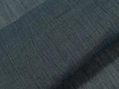 平和屋着物＊夏物　男性　小千谷ちぢみ　鉄御納戸色　麻　逸品　CAAW4864dy