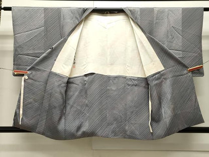 平和屋着物∞宇山玄昇　道行コート　斜線文　暈し染め　さが美扱い　CAAW4909dy