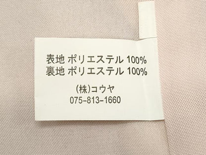 平和屋着物＃道中着　薔薇　洗える着物　CAAW4921dy