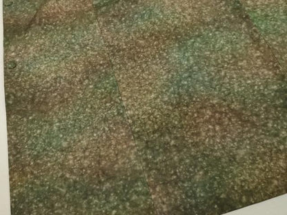平和屋着物∞道行コート　紬地　霞文　正絹　逸品　未使用　CAAW4922dy