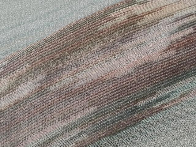 平和屋着物＃道中着 ビロード 霞文 暈し染め ロング丈 正絹 逸品 CAAW4926dy